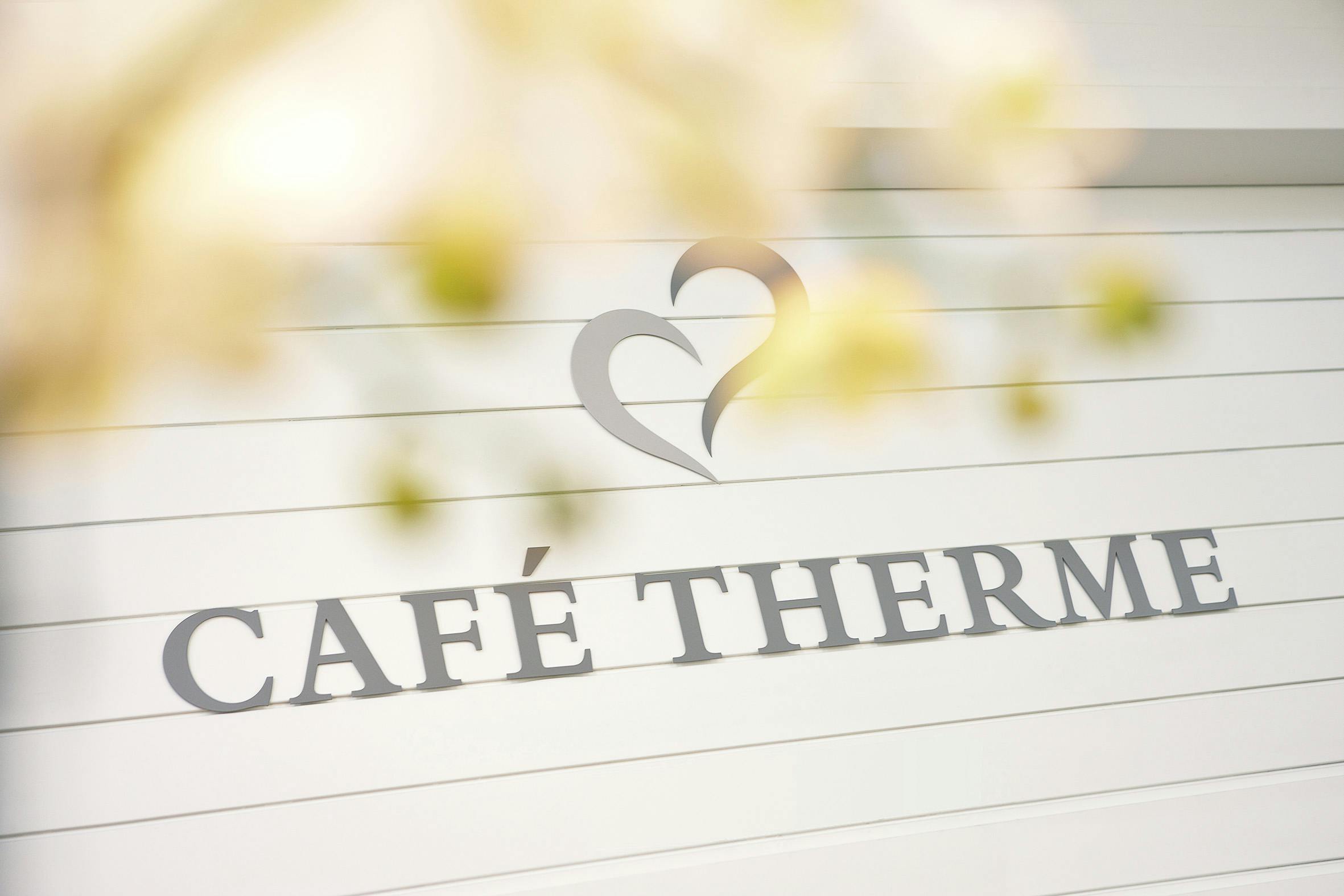 Logo Café Therme Aussenansicht